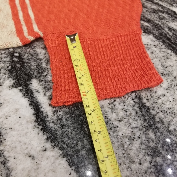 (1XL) C.O.C. Ultra Soft Thin Knit Top Bohemian Colorful Short Sleeved - Picture 3 of 8